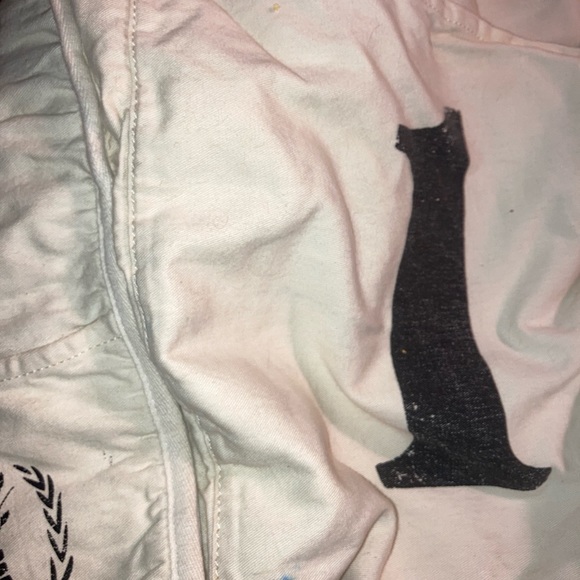 Large FEED White & Burlap Bag Tote ASO Meghan Markle - Picture 2 of 10